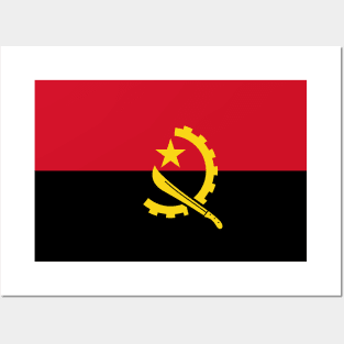 Flag of Angola Posters and Art